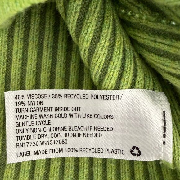 Wild Fable Bright Green Ribbed Cropped Tank Top - Picture 7 of 7